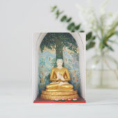 Boeddha-Briefkaart Briefkaart (Staand voorkant)