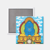 BOEDDHA BUN MAGNEET (Voorkant / Achterkant)