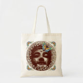 Boeddha Butterfly canvas tas (Voorkant)