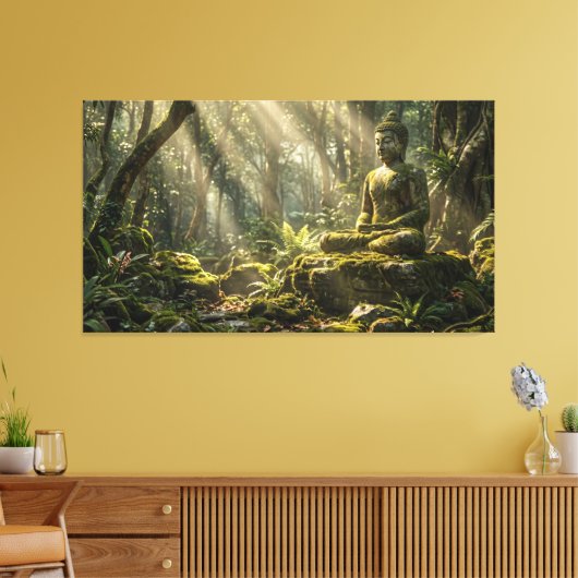 Boeddha Canvas Afdruk (Insitu (Woonkamer))