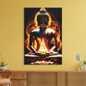 Boeddha Canvas Afdruk (Insitu (Woonkamer))