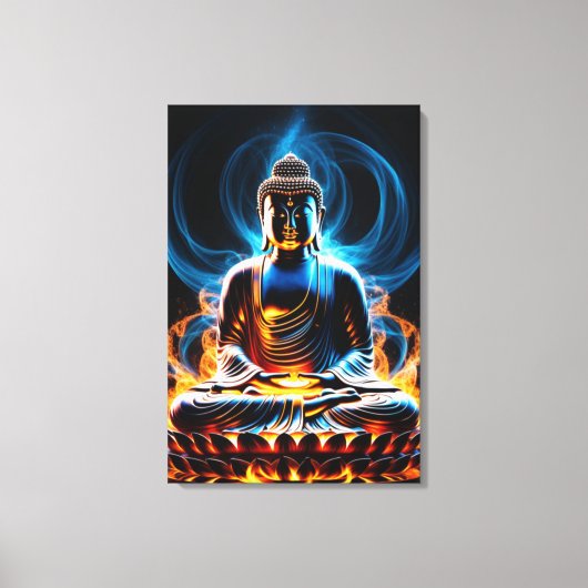 Boeddha Canvas Afdruk (Voorkant)