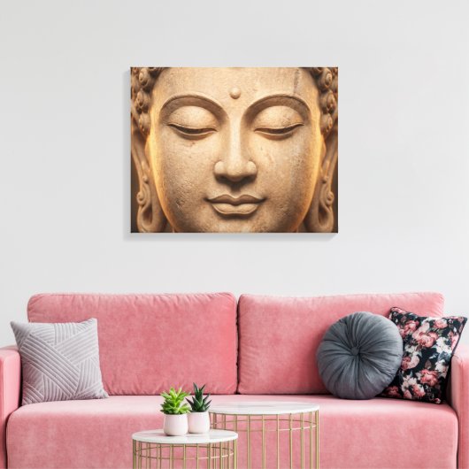 Boeddha Canvas Afdruk (Insitu (Woonkamer))