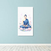 Boeddha Canvas Afdruk (Insitu (Houten vloer))