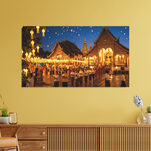 Boeddha Canvas Afdruk (Insitu (Woonkamer))