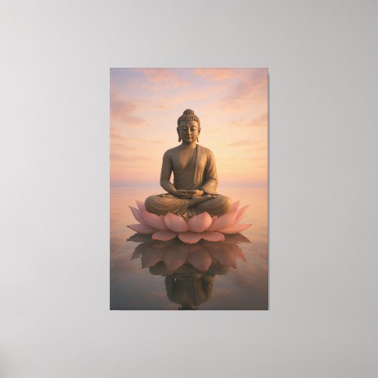 Boeddha Canvas Afdruk (Voorkant)