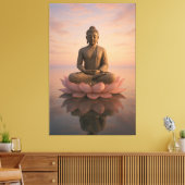 Boeddha Canvas Afdruk (Insitu (Woonkamer))