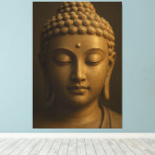 Boeddha Canvas Afdruk (Insitu (Houten vloer))