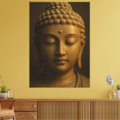 Boeddha Canvas Afdruk (Insitu (Woonkamer))