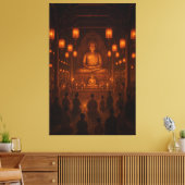 Boeddha Canvas Afdruk (Insitu (Woonkamer))