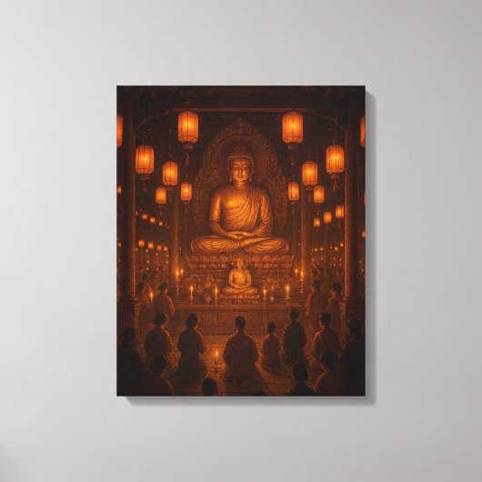 Boeddha Canvas Afdruk (Voorkant)