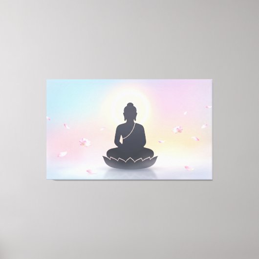 Boeddha Canvas Afdruk (Voorkant)