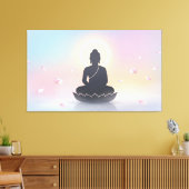 Boeddha Canvas Afdruk (Insitu (Woonkamer))