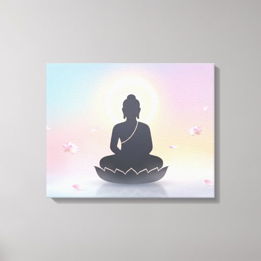 Boeddha Canvas Afdruk (Voorkant)