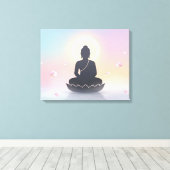 Boeddha Canvas Afdruk (Insitu (Houten vloer))