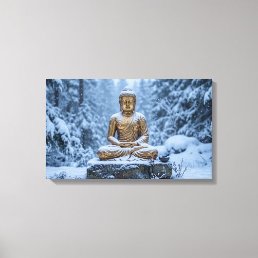Boeddha Canvas Afdruk (Voorkant)