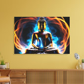 Boeddha Canvas Afdruk (Insitu (Woonkamer))