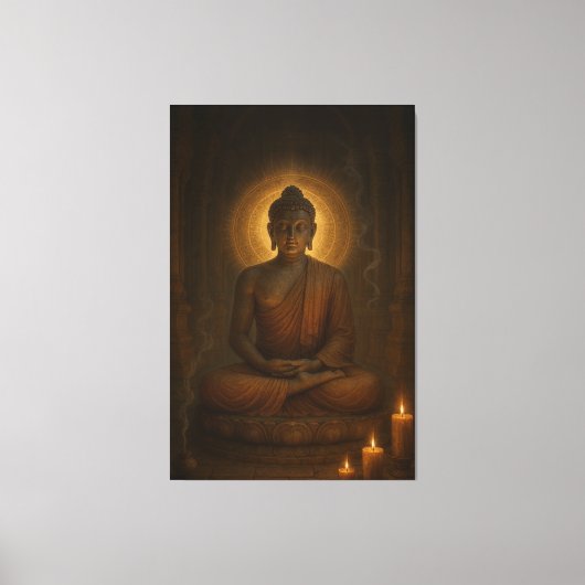 Boeddha Canvas Afdruk (Voorkant)