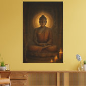 Boeddha Canvas Afdruk (Insitu (Woonkamer))