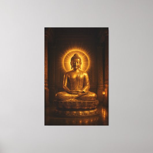 Boeddha Canvas Afdruk (Voorkant)