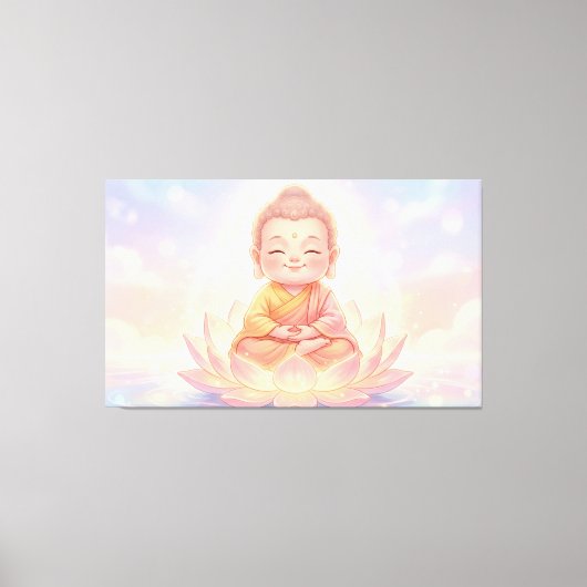 Boeddha Canvas Afdruk (Voorkant)