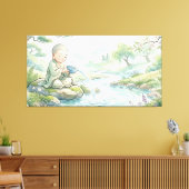Boeddha Canvas Afdruk (Insitu (Woonkamer))