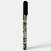 Boeddha Carving met bladeren en orbs Case-Mate iPhone Case (Achterkant / Rechts)