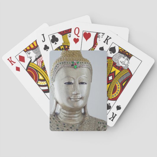 Boeddha, Chiang Rai, Thailand Pokerkaarten (Achterkant)