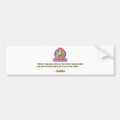 Boeddha Citaat #1 Bumpersticker (Voorkant)