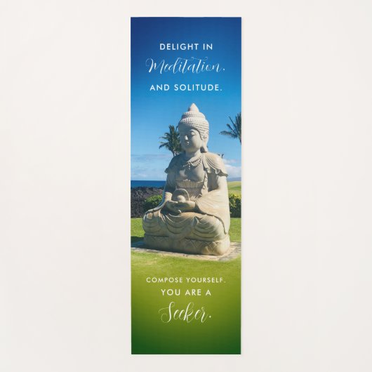 Boeddha Citaat Boeddha Yoga Mat (Voorkant)