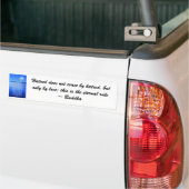 Boeddha citaat bumpersticker (Op Truck)