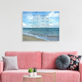 Boeddha citaat Geloof geen nieuws vandaag Canvas Afdruk (Insitu (Woonkamer))