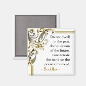 Boeddha citaat ~ Motivatie magneet (Voorkant / Achterkant)