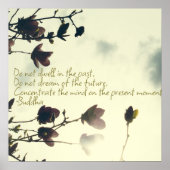 Boeddha citaat op de pasta poster (Voorkant)