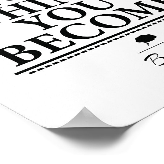 Boeddha-citaat Poster (Hoek)