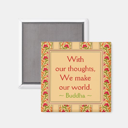 Boeddha citaten ~ Motivatie magneet (Voorkant / Achterkant)