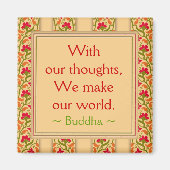 Boeddha citaten ~ Motivatie magneet (Voorkant)