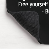 Boeddha-citaten - Onwetendheid en onzuiverheid Muismat (Hoek)