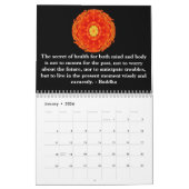 Boeddha citeert inspirerend yoga meditatie kunst kalender (Jan 2026)
