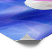 Boeddha citeert Lotus flower Poster (Hoek)