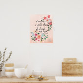 boeddha citeert poster (Keuken)