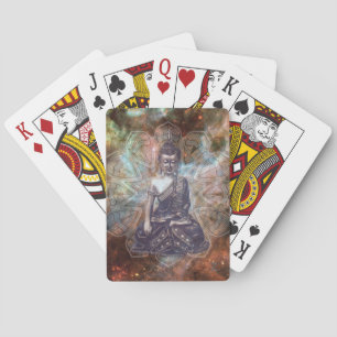 Boeddha Cosmic Meditation Spelling Cards Pokerkaarten