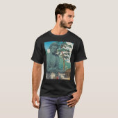 Boeddha Daibutsu beeld Boeddhisme zen Meditatie T-shirt (Voorkant volledig)