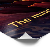 Boeddha: de belichaming van verlichting perfect poster (Hoek)