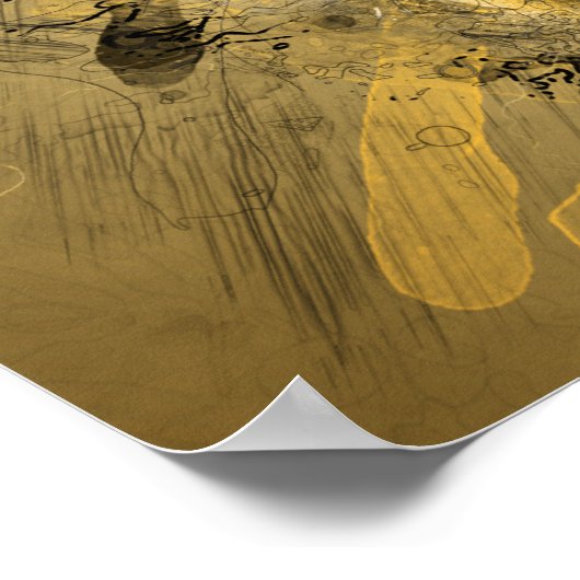 Boeddha De Noble Waarheden Poster (Hoek)