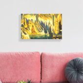 Boeddha de Winner (boeddhistische kunst) (van Roer Canvas Afdruk (Insitu (Woonkamer))