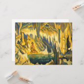 Boeddha de Winner (boeddhistische kunst) (van Roer Kaart (Voorkant / Achterkant in situ)