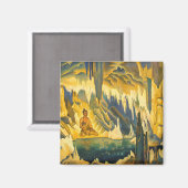 Boeddha de Winner (boeddhistische kunst) (van Roer Magneet (Voorkant / Achterkant)