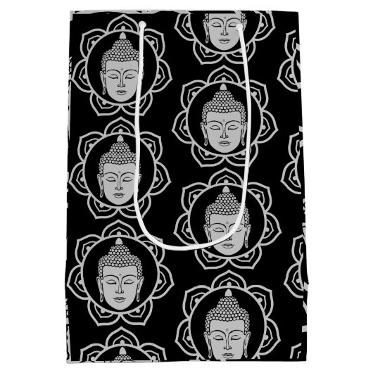 Boeddha decoratief medium cadeauzakje (Achterkant)