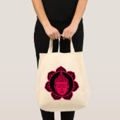 Boeddha decoratief tote bag (Voorkant (product))